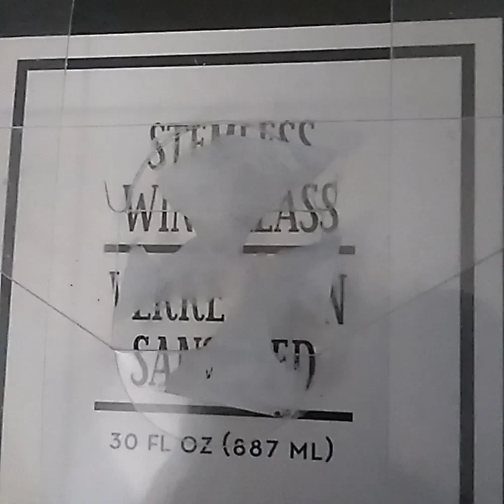 Stemless Wine Glass